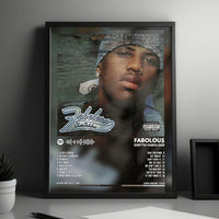 Fabolous "Ghetto Fabolous" Album Cover Poster - with Complete Tracklist