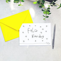 Feliz Navidog Dog Christmas Card