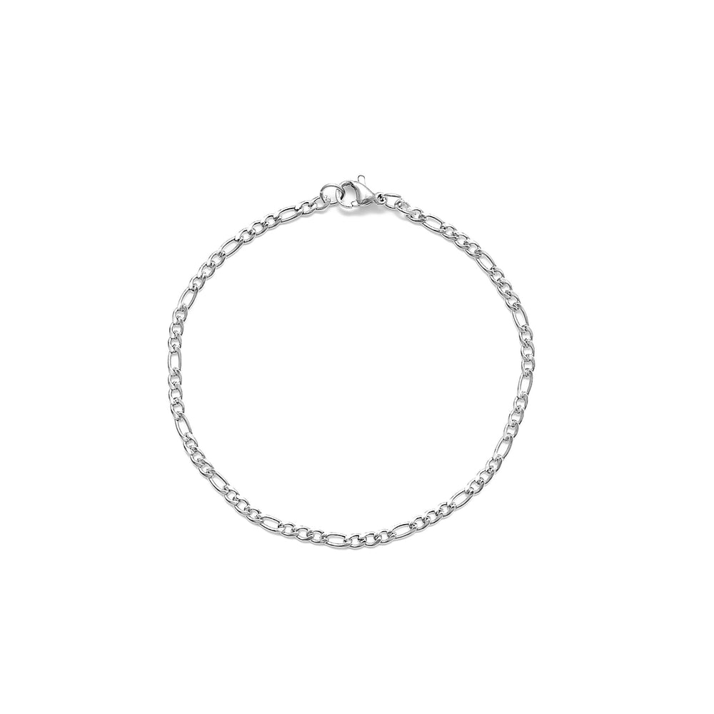 Figaro Bracelet (Silver) 3mm
