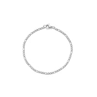 Figaro Bracelet (Silver) 3mm