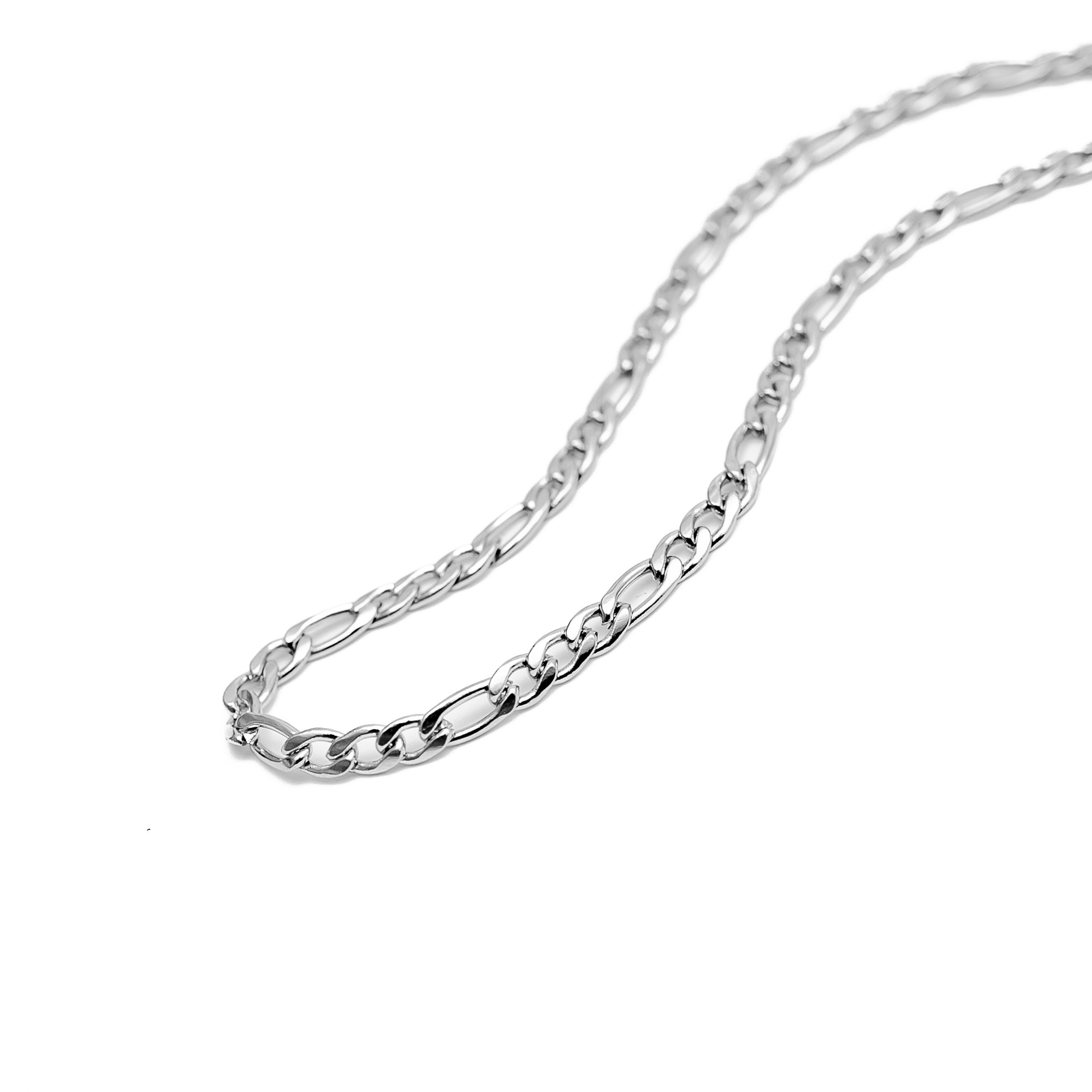 Figaro Bracelet (Silver) 3mm