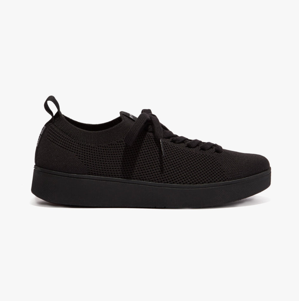 FitFlop RALLY e01 MULTI-KNIT Womens Trainers All Black