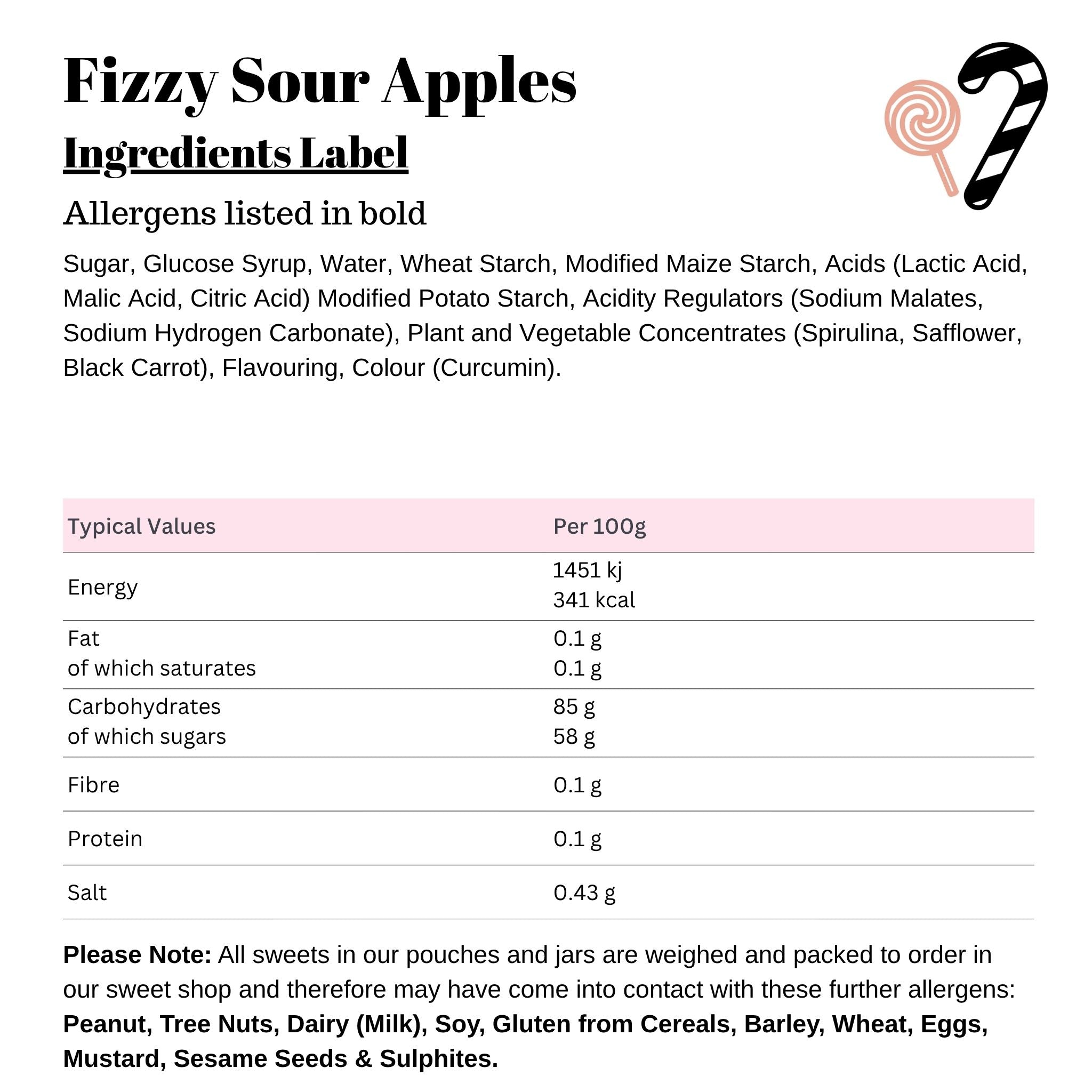 Fizzy Sour Apples