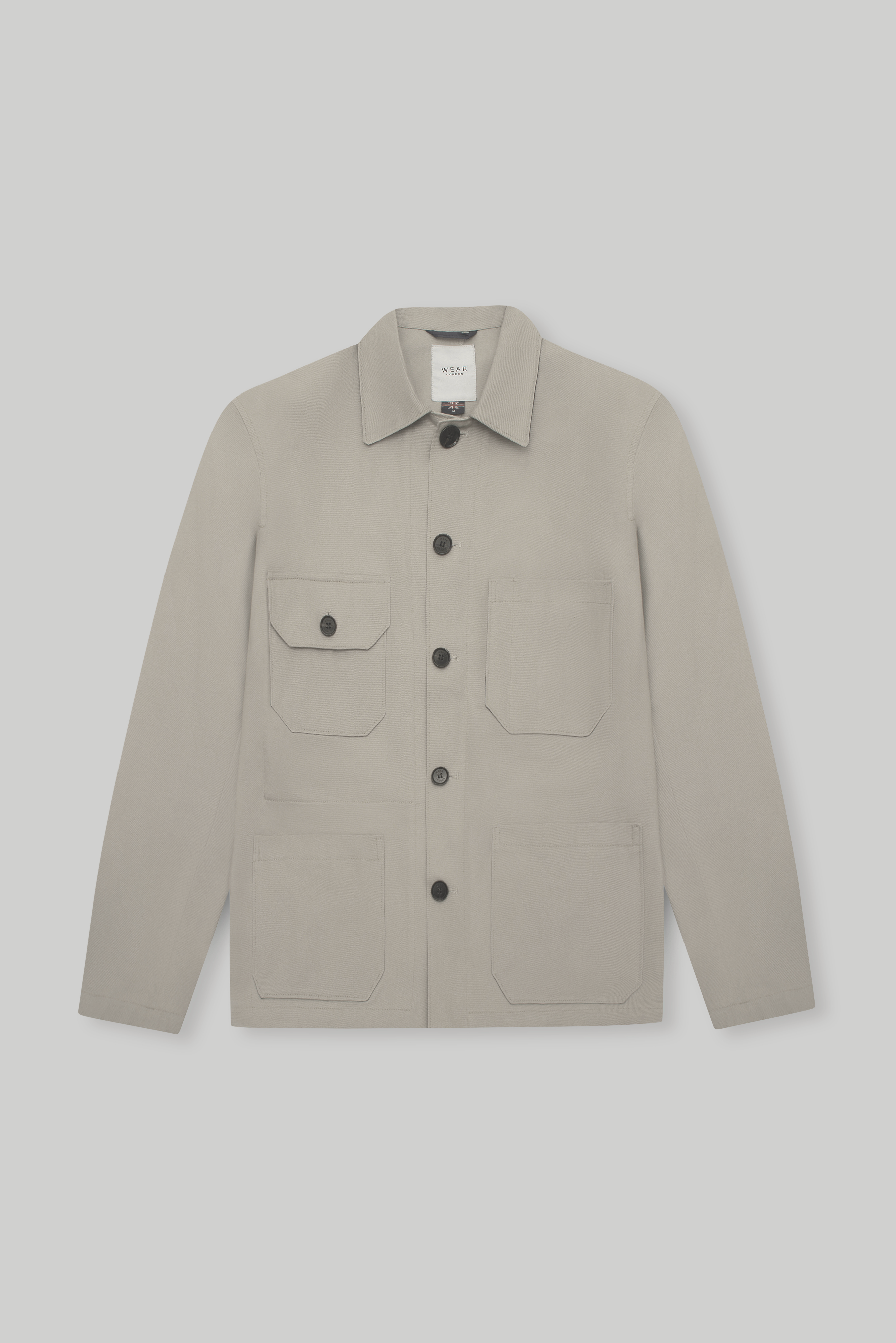 James Four Pocket Jacket - Showerproof Putty