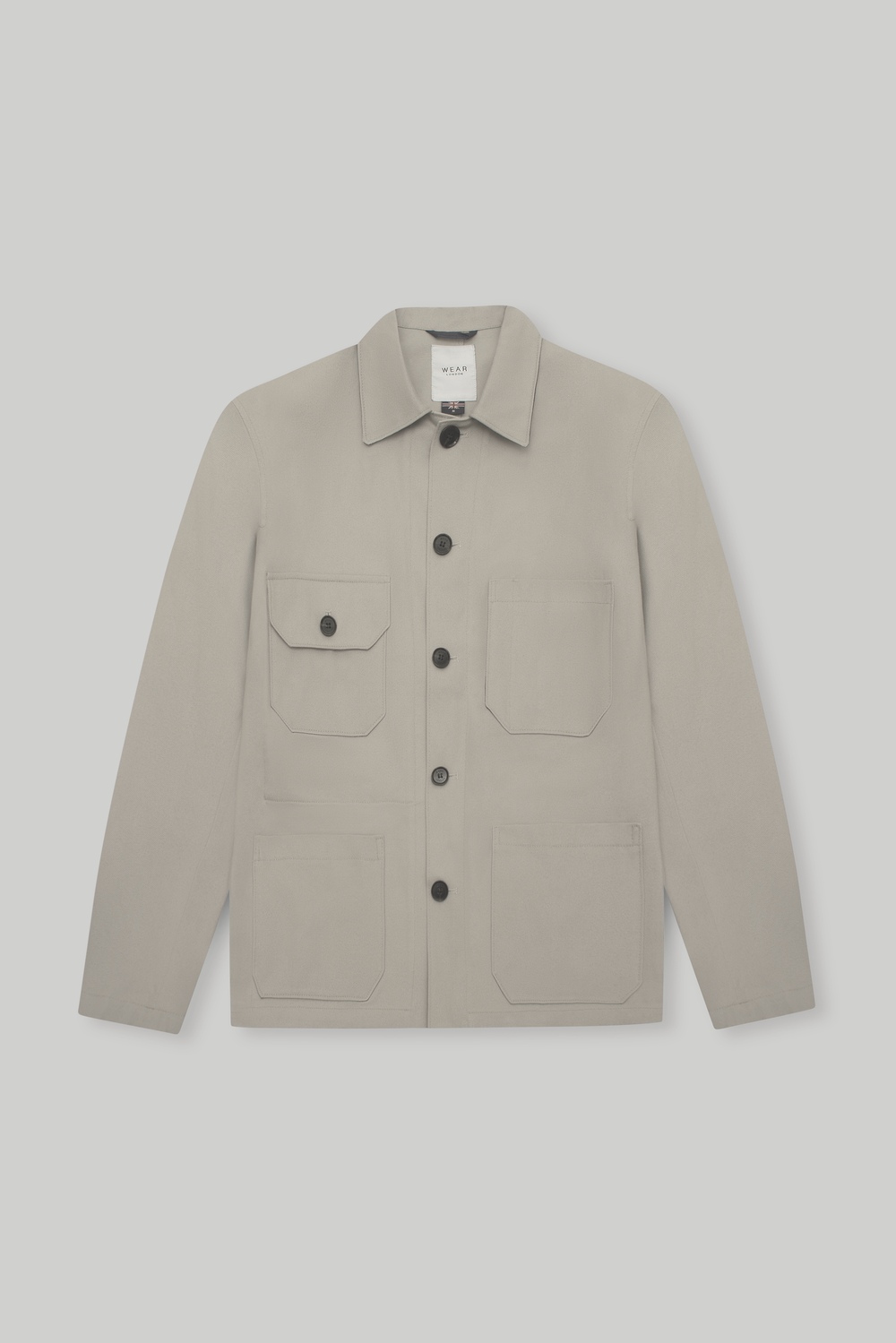 James Four Pocket Jacket - Showerproof Putty