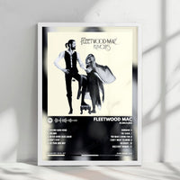 Fleetwood Mac "Rumours" Album Cover Poster - with Complete Tracklist