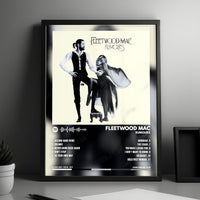 Fleetwood Mac "Rumours" Album Cover Poster - with Complete Tracklist