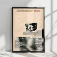 Fleetwood Mac "Tusk" Album Cover Poster - with Complete Tracklist