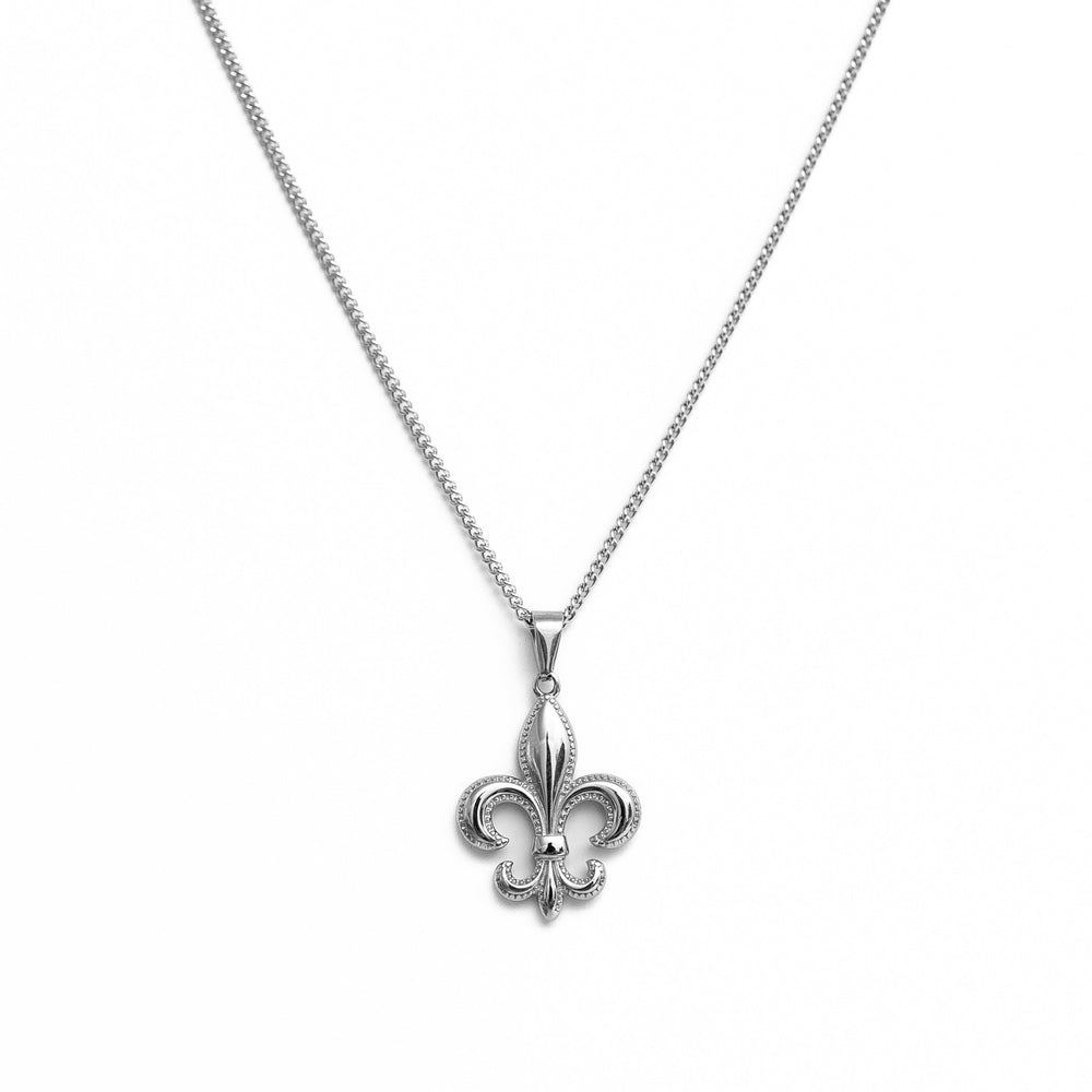 Fleur-De-Lis Pendant (Silver)