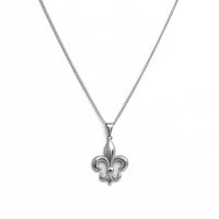 Fleur-De-Lis Pendant (Silver)