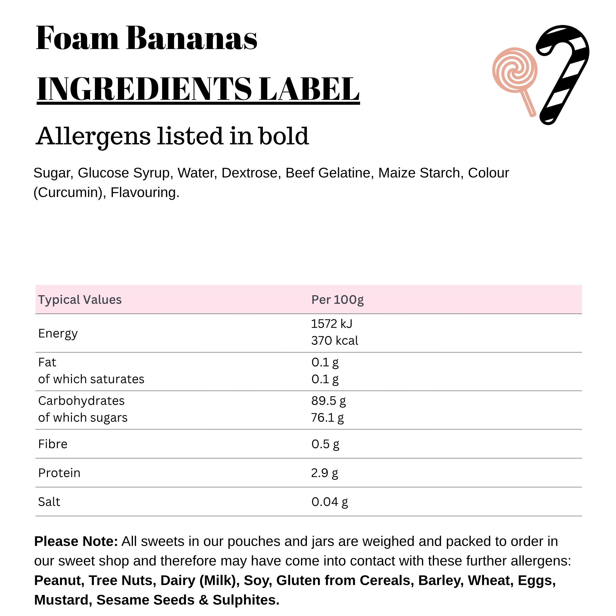 Foam Bananas