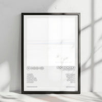 Foo Fighters "But Here We Are" Album Cover Poster - with Complete Tracklist