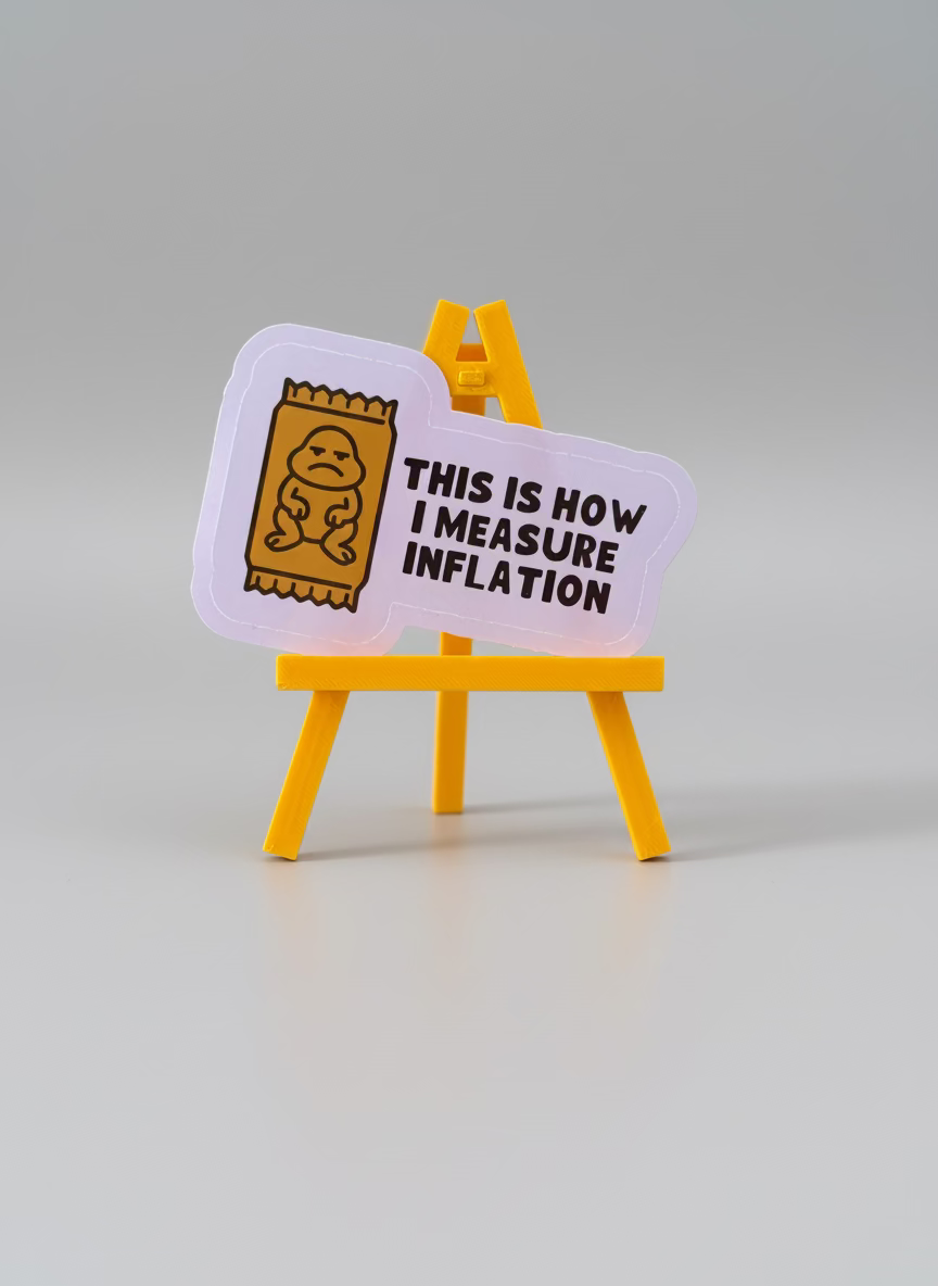 Freddie Inflation Sticker | Not Made For This
