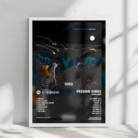 Freddie Gibbs "Bandana" Album Cover Poster - with Complete Tracklist
