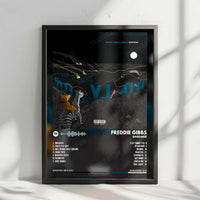 Freddie Gibbs "Bandana" Album Cover Poster - with Complete Tracklist