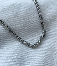 Steel Wheat Chain - Silver/Gold