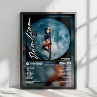 Dua Lipa Future Nostalgia The Moonlight Edition Album Cover Poster with Complete Tracklist