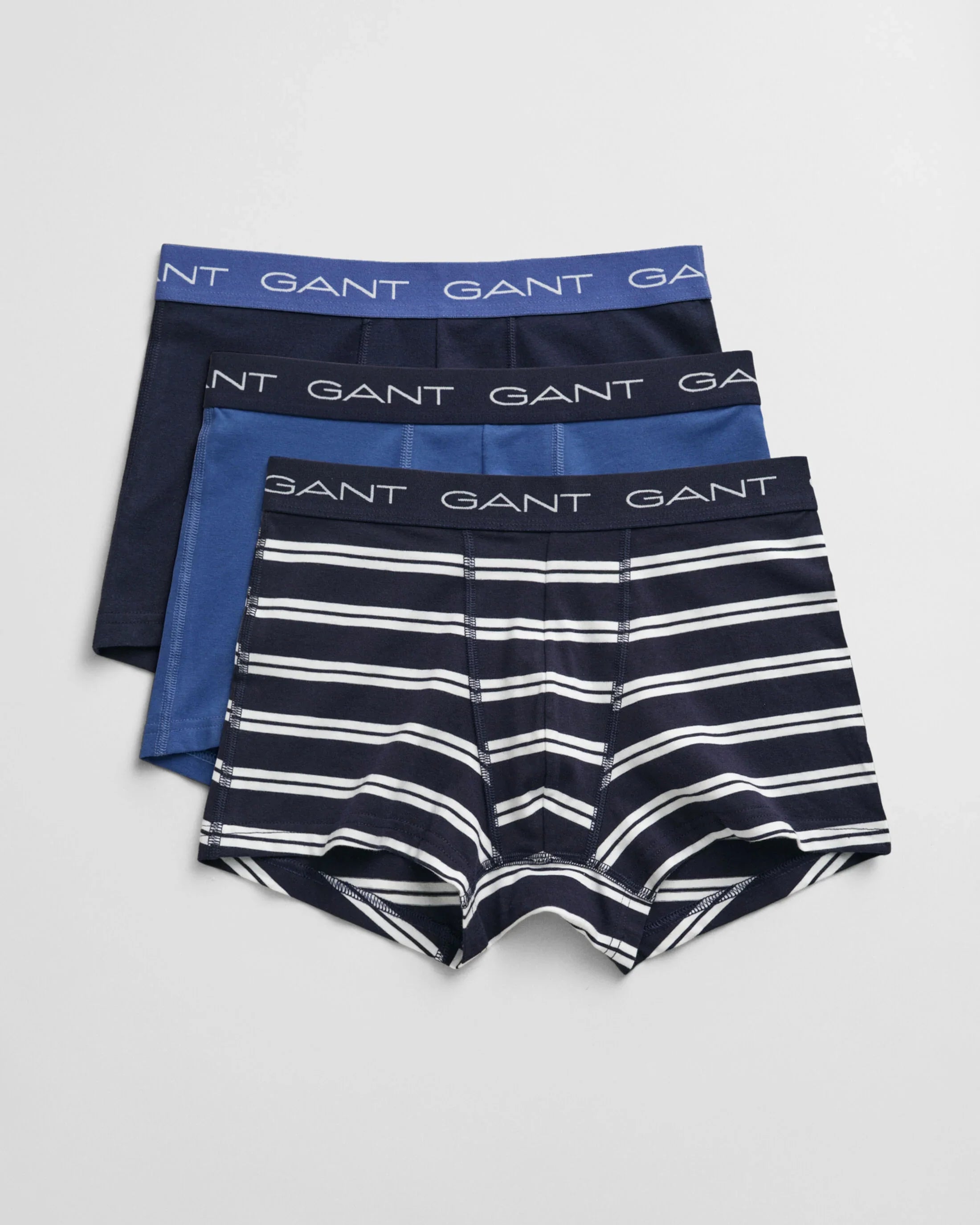 GANT STRIPE TRUNK 3-Pack Mens Evening Blue