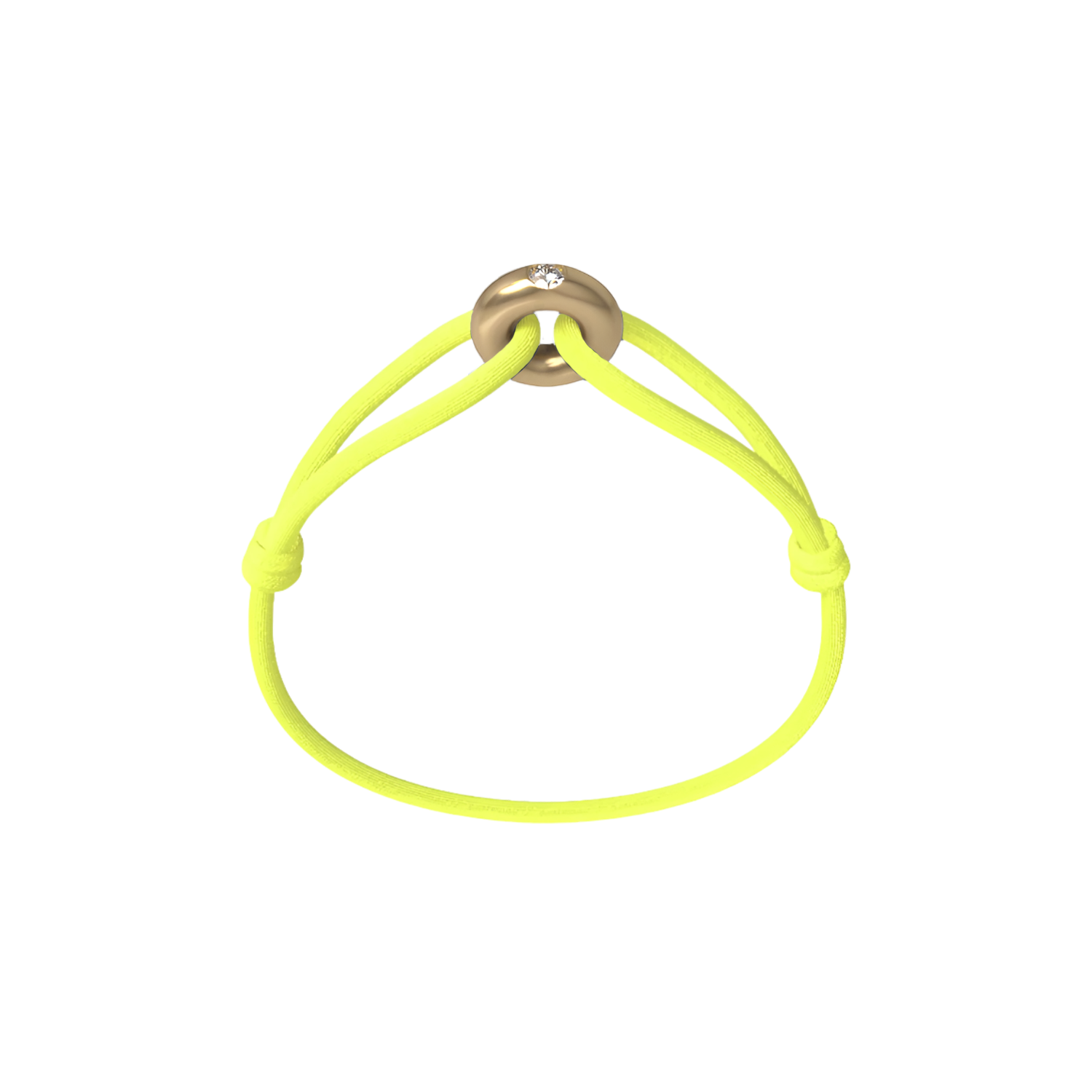 Golden Soho Diamond Cord Bracelet