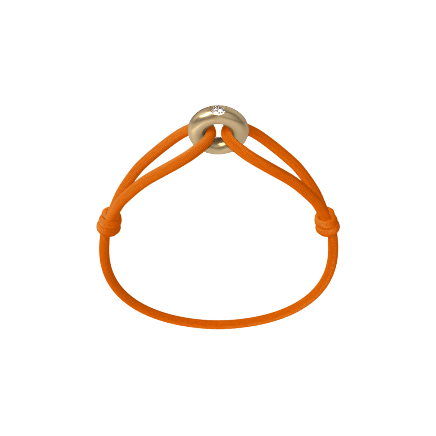 Golden Soho Diamond Cord Bracelet