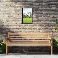 Flock of Birds, SunCatcher Garden Mirror Rectangular Design