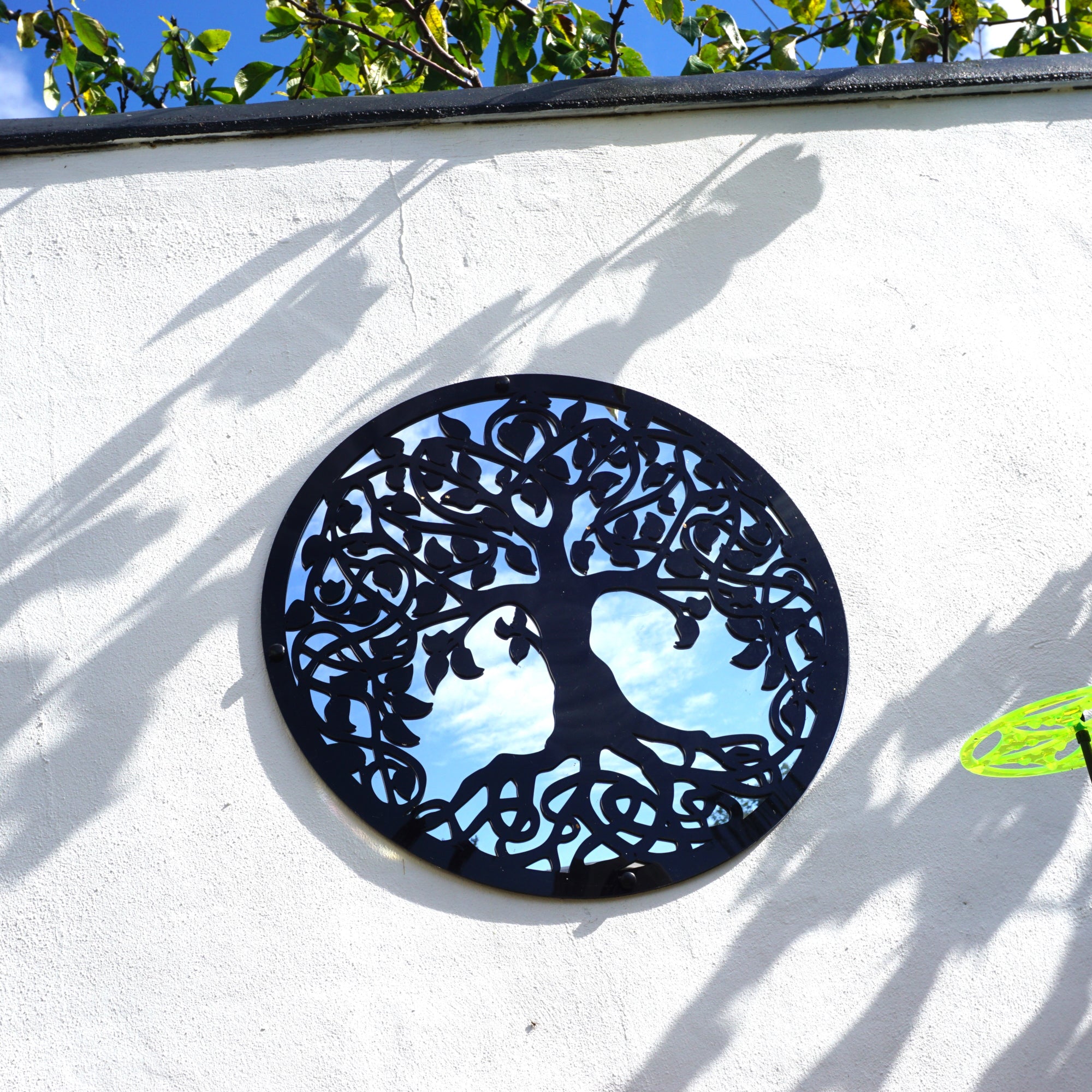SunCatcher Garden Mirror Round Tree of Life Range of Sizes
