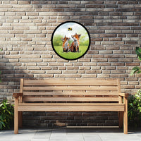 SunCatcher Garden Mirror Blaze, Blare and Bumble Round, Illustrations by Bree Merryn
