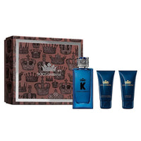 Dolce & Gabbana K for Men Gift Set 100ml EDP + 50ml Shower Gel + 50ml After Shave Balm
