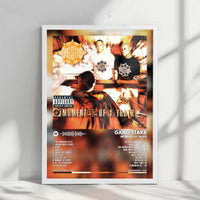 Gang Starr "Moment of Truth" Album Cover Poster - with Complete Tracklist