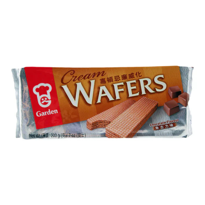 GARDEN Cream Wafers Chocolate Flavoured 200g
