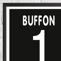 Gianluigi Buffon Legend Stats Print
