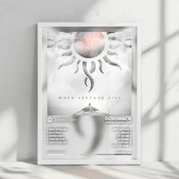 Godsmack "When Legends Rise  " Album Cover Poster - with Complete Tracklist