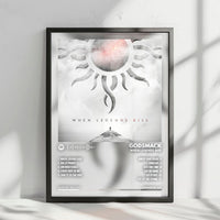 Godsmack "When Legends Rise  " Album Cover Poster - with Complete Tracklist