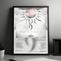 Godsmack "When Legends Rise  " Album Cover Poster - with Complete Tracklist