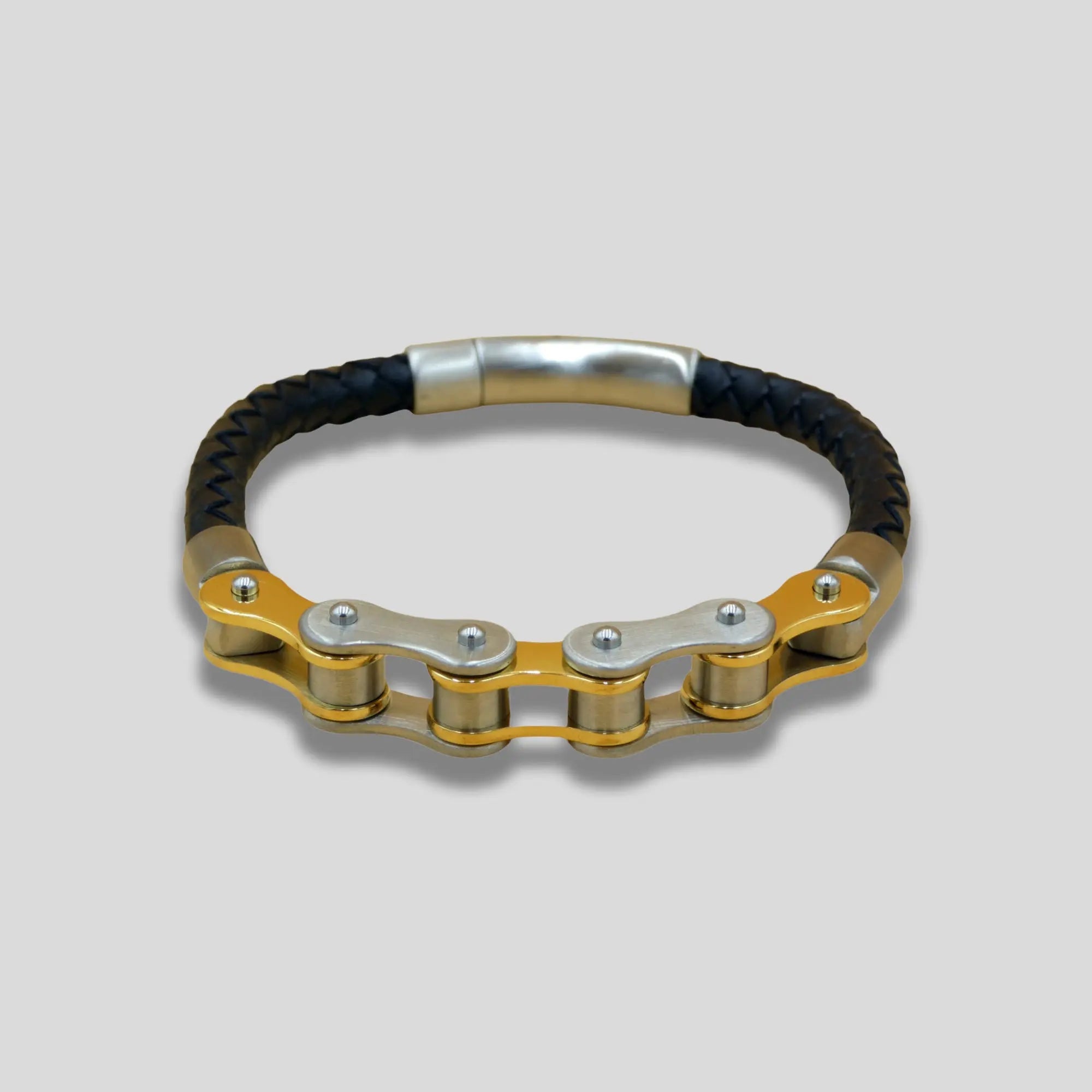 Gold Bike Chain Bracelet