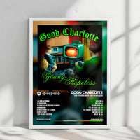 Good Charlotte "The Young and the Hopeless  " Album Cover Poster - with Complete Tracklist