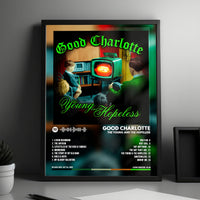 Good Charlotte "The Young and the Hopeless  " Album Cover Poster - with Complete Tracklist