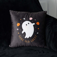 Gothic Gifts Square Same Old Sheet Ghost Cushion