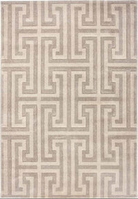 Greek Key Rug Geometric Design