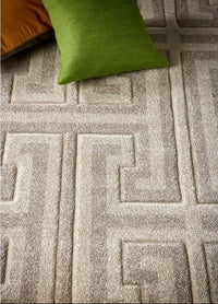 Greek Key Rug Geometric Design