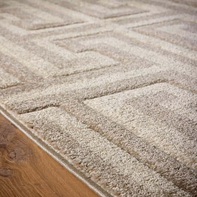 Greek Key Rug Geometric Design