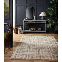 Greek Key Rug Geometric Design