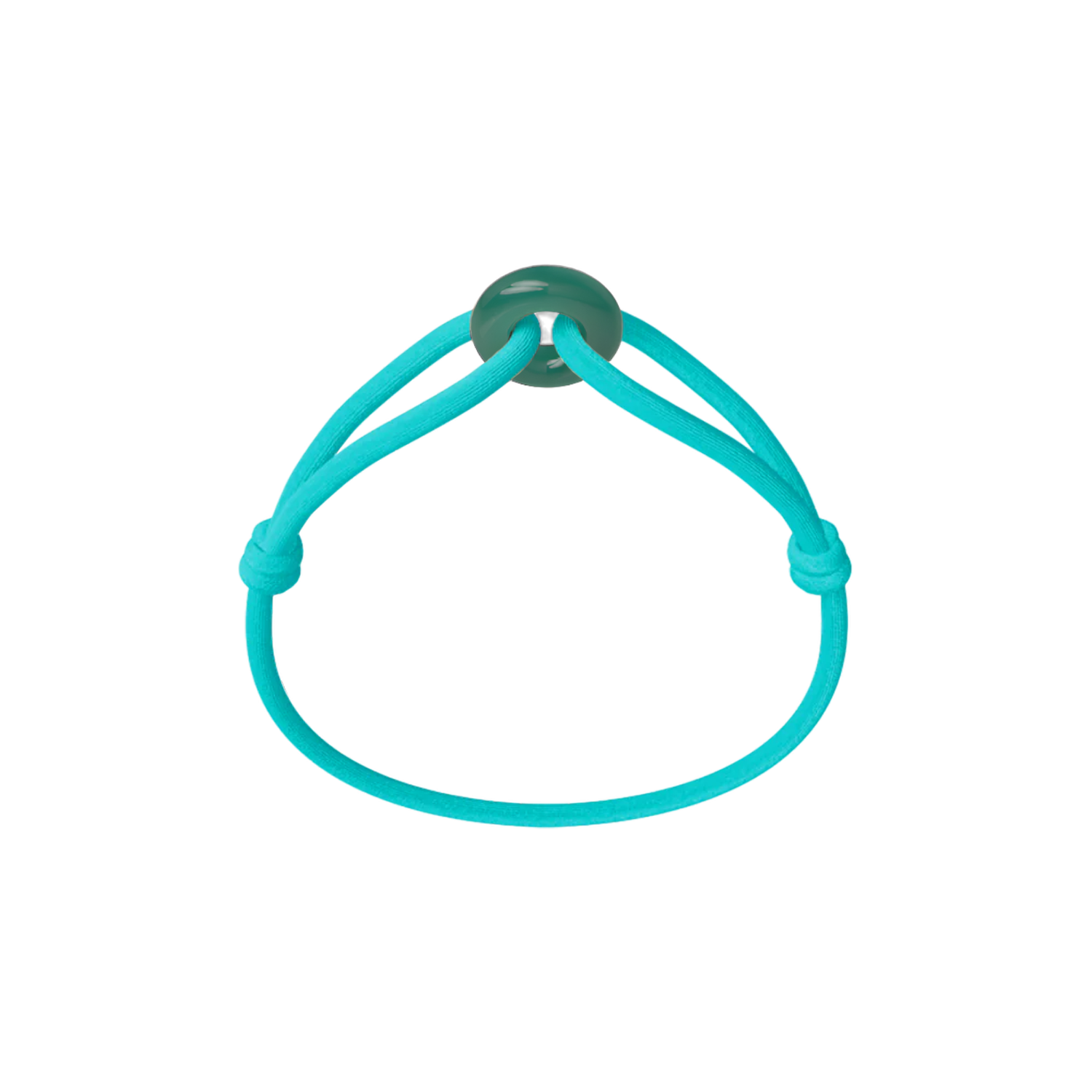 Green Soho Cord Bracelet