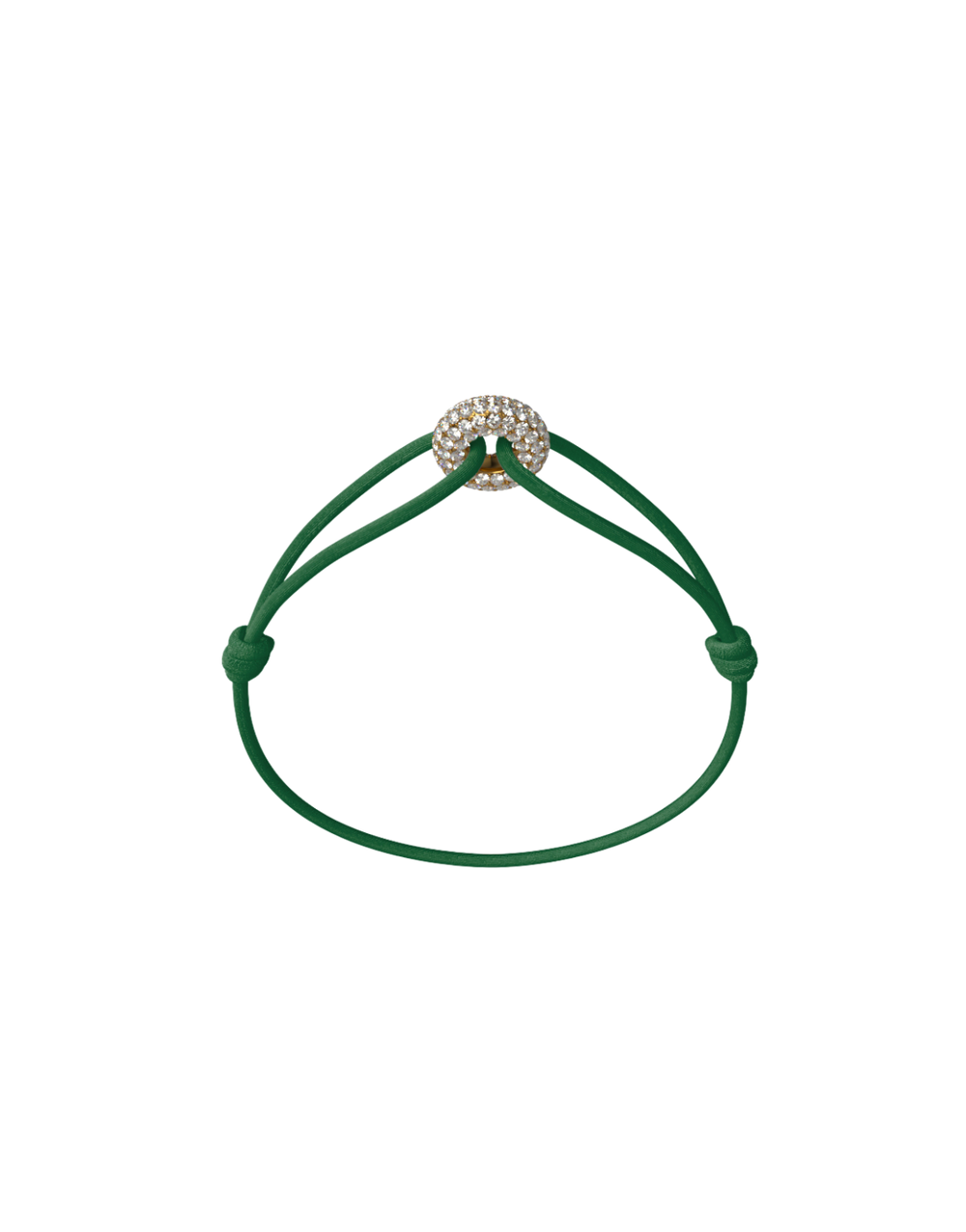 Mini Golden Soho Pavé Cord Bracelet