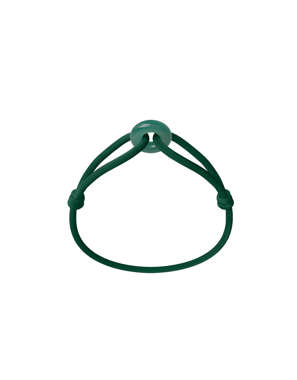 Green Soho Cord Bracelet