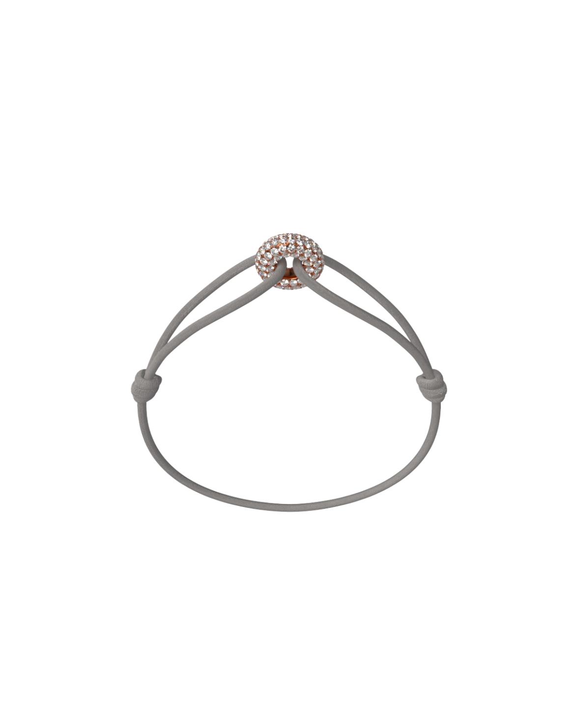 Mini Rose Soho Pavé Cord Bracelet