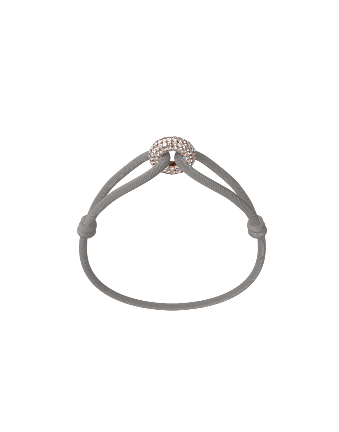 Rose Soho Pavé Cord Bracelet