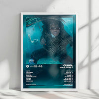 Gunna "Drip or Drown 2" Album Cover Poster - with Complete Tracklist