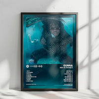 Gunna "Drip or Drown 2" Album Cover Poster - with Complete Tracklist