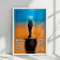 H.E.R. "H.E.R." Album Cover Poster - with Complete Tracklist